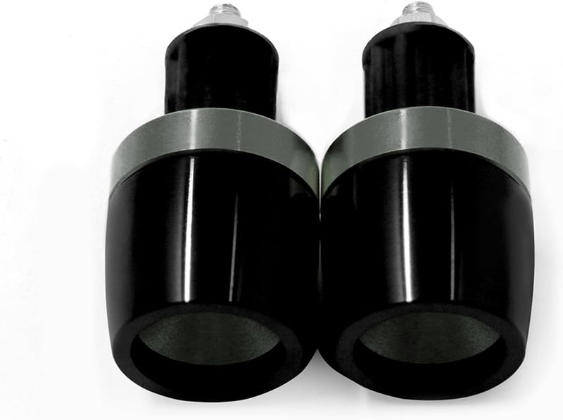 HAONEL 7/8" Universal Motorcycle Handlebar Grips Plug Aluminum Bar End Cap Sliders Replacement for Suzuki SV650 DR650 DR 650 S/SE Bandit GSF250 GSF600 GSF650 GSF1200 - Image 2